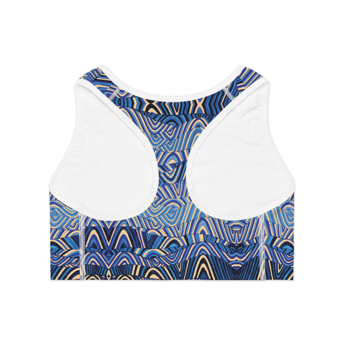 Tuscan Sonic (AOP) Racerback Sports Bra