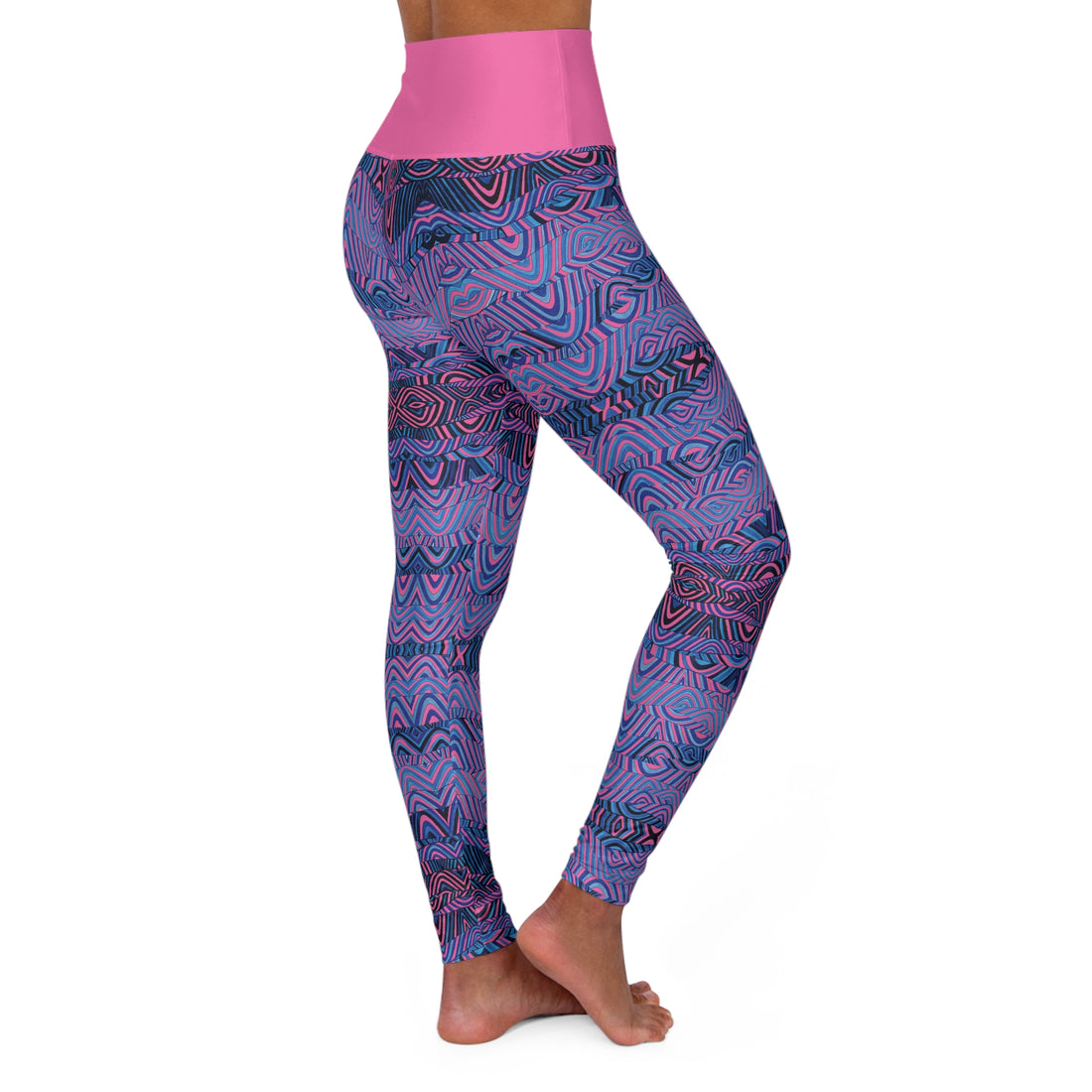 Rose Sonic Yoga Leggings