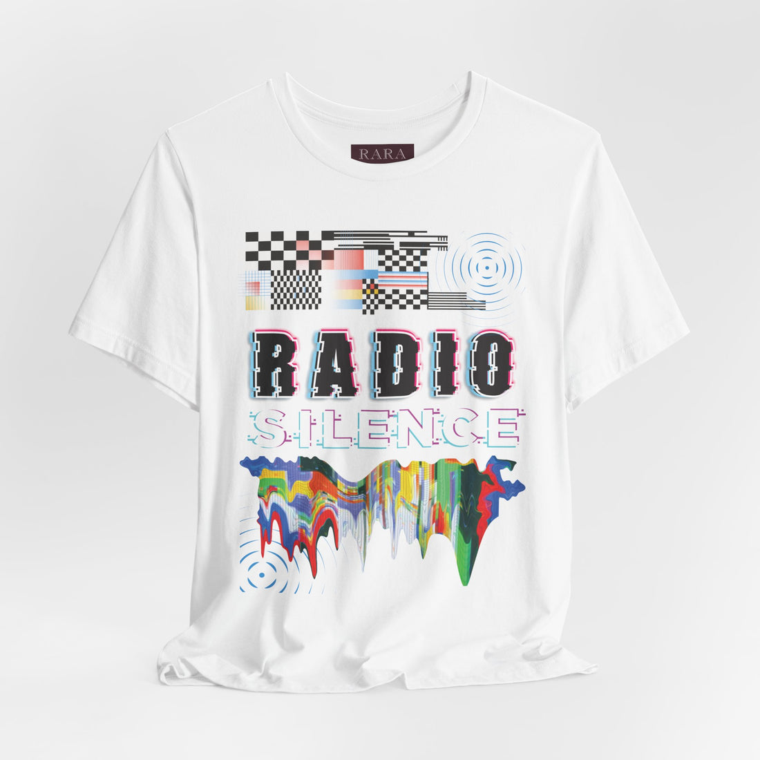 Radio Silence Typography Unisex Jersey Tee