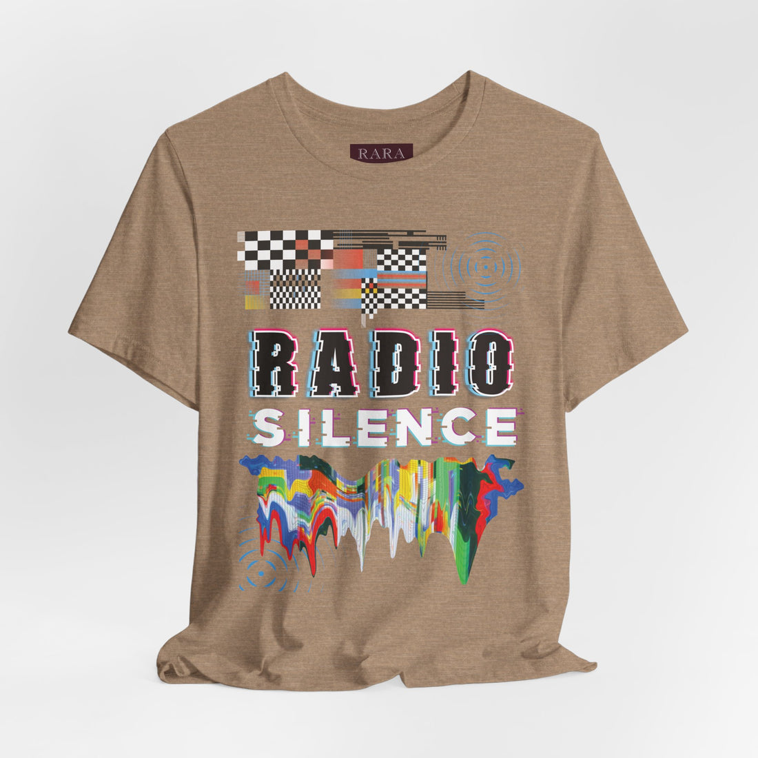 Radio Silence Typography Unisex Jersey Tee