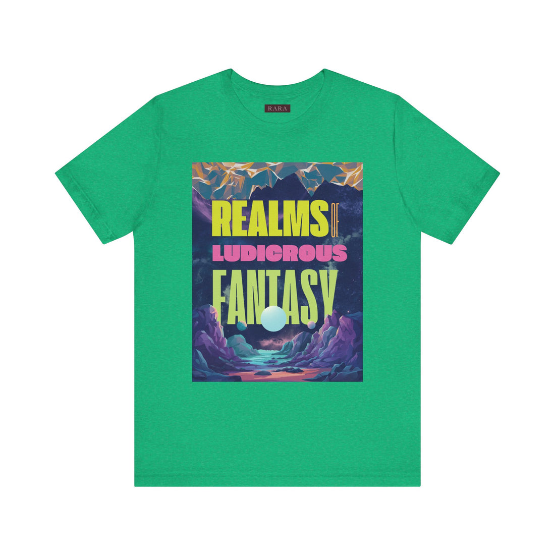 Fantasy Typography Unisex Jersey Tee