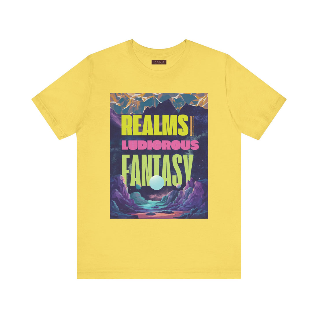 Fantasy Typography Unisex Jersey Tee