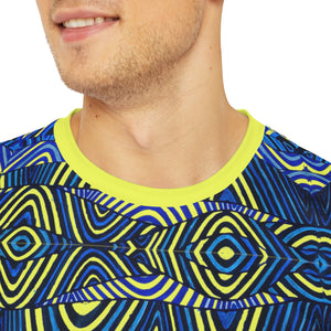 Canary Sonic Men's Polyester Tee (AOP)