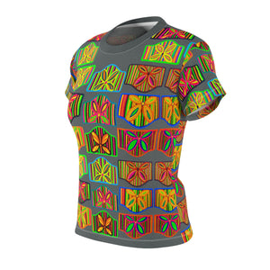 Ash Deco AOP Women's Cap Sleeves T-shirt