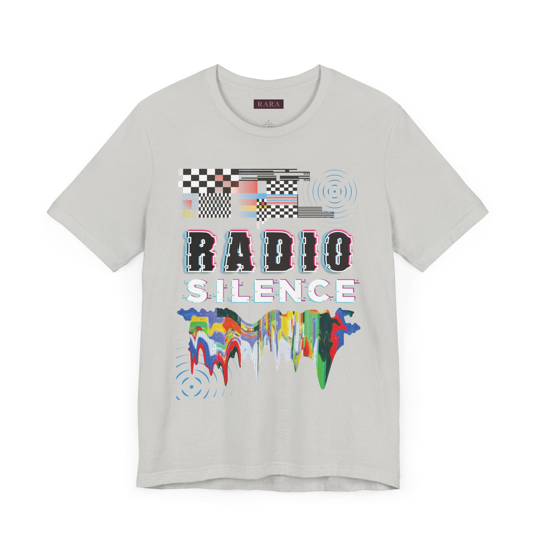 Radio Silence Typography Unisex Jersey Tee