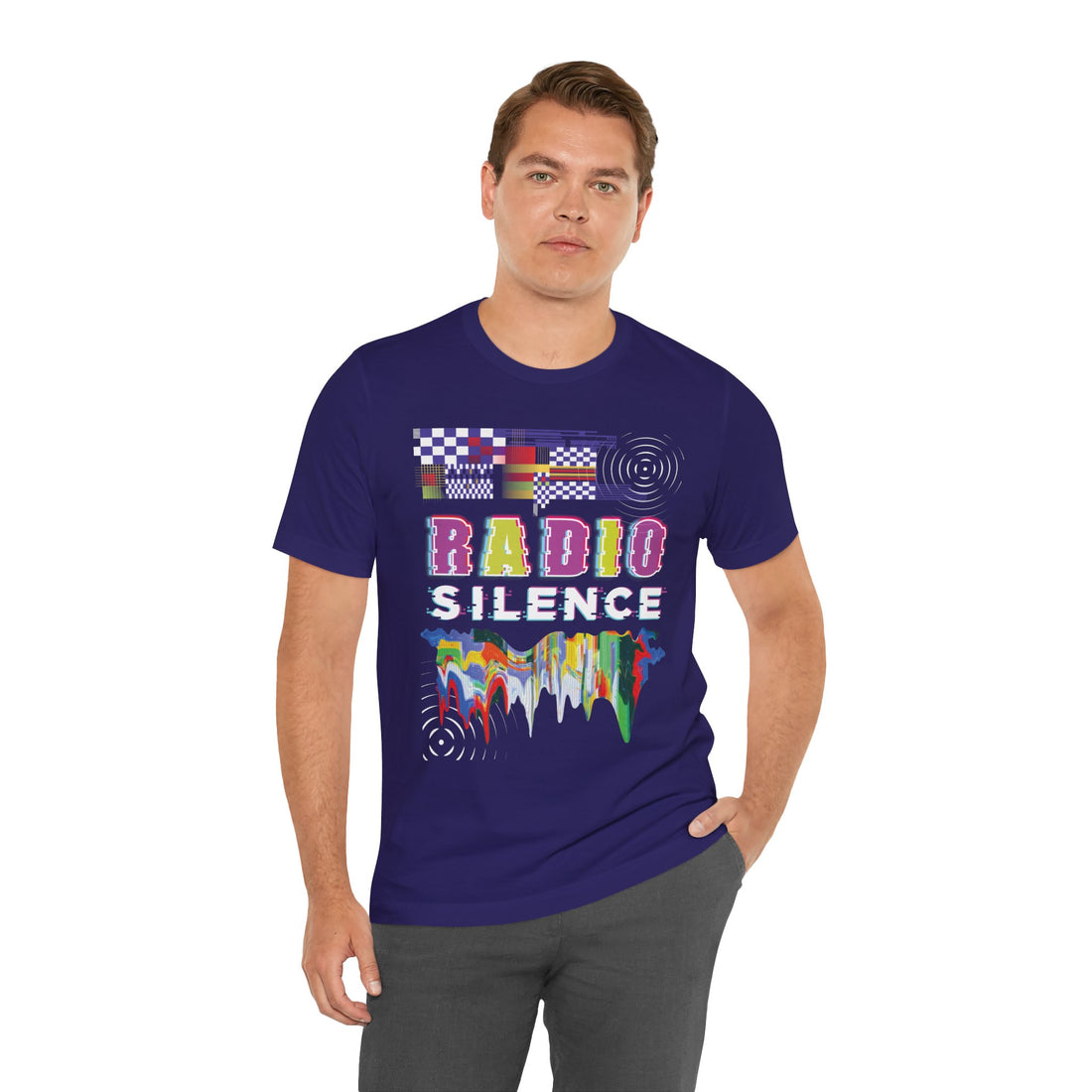 Radio Silence Typography Unisex Jersey Tee