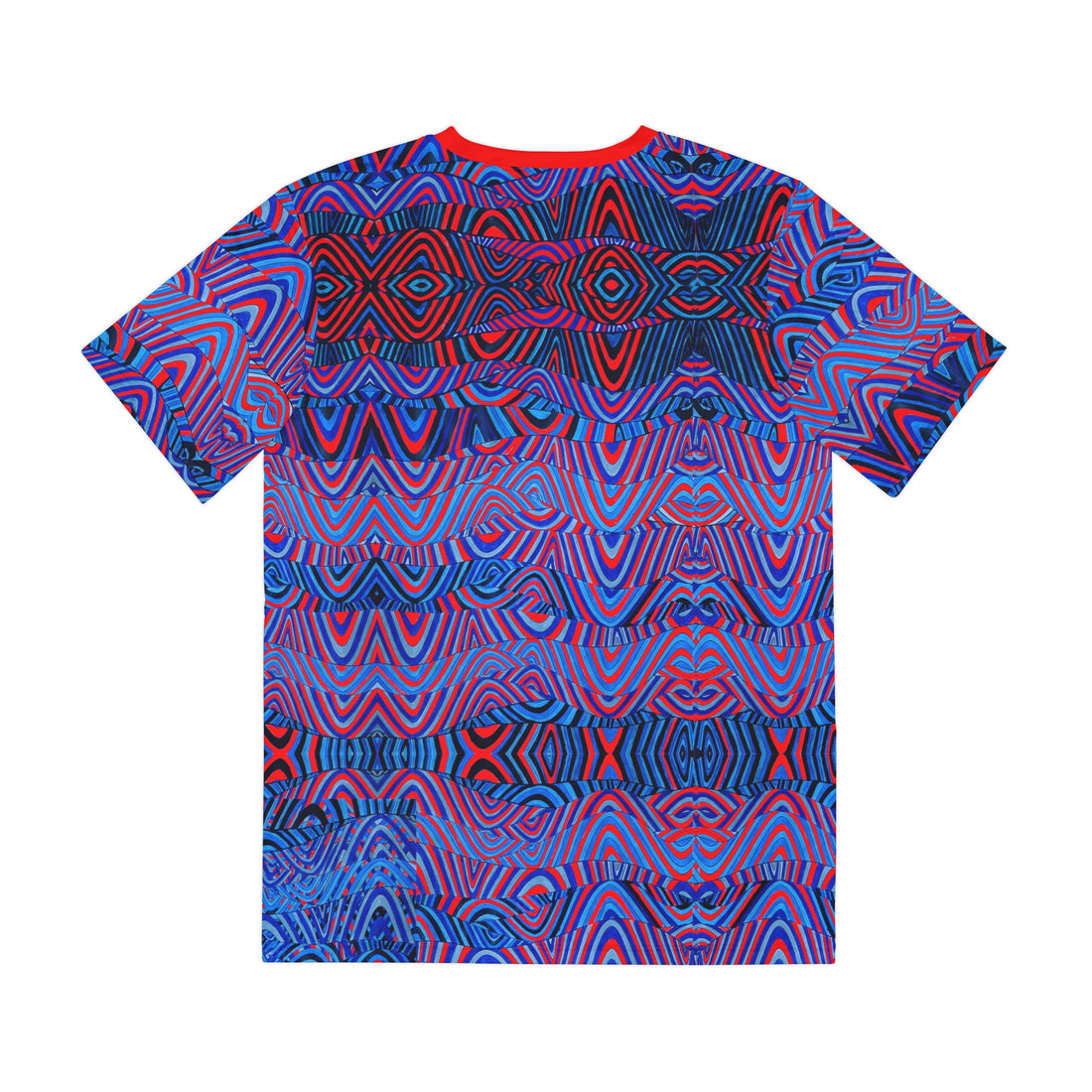 Red Sonic Men's Polyester Tee (AOP)