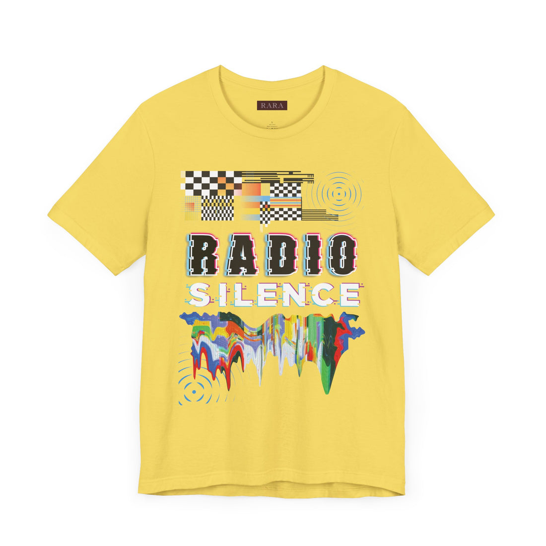 Radio Silence Typography Unisex Jersey Tee