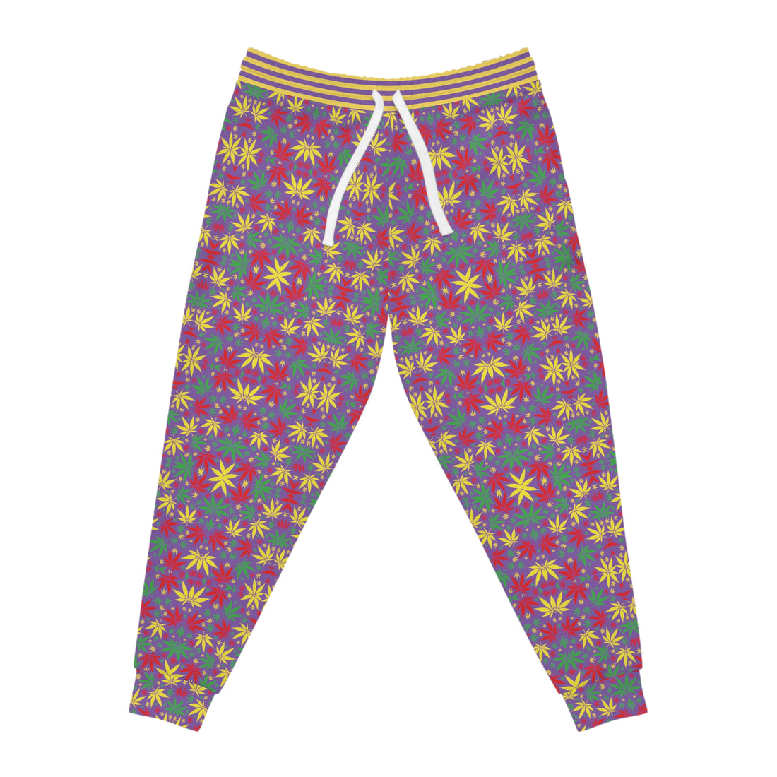 Pearl Purple Tropical Rasta toned Unisex Joggers