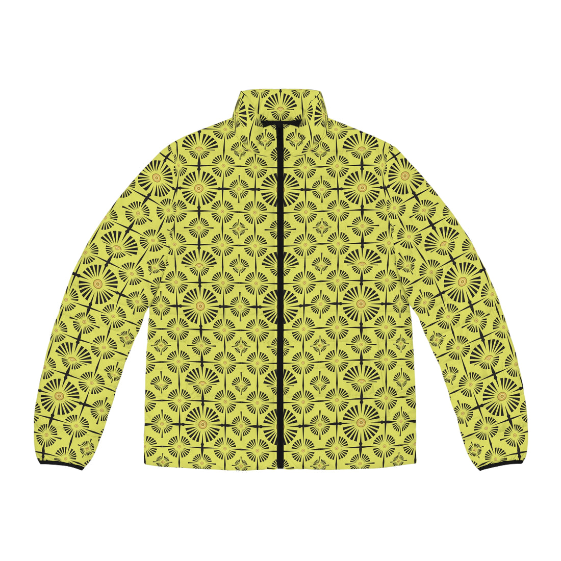 Canary Wheels & Spokes Men's Puffer Jacket