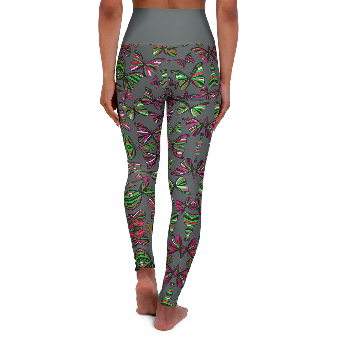 Ash butterfly kaleidoscope Yoga Leggings