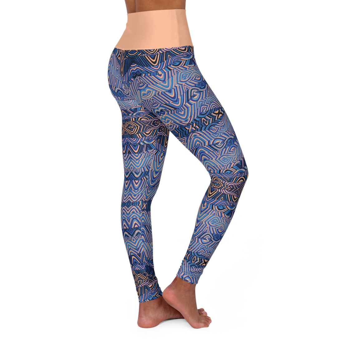 Peach Fuzz Sonic Yoga Leggings