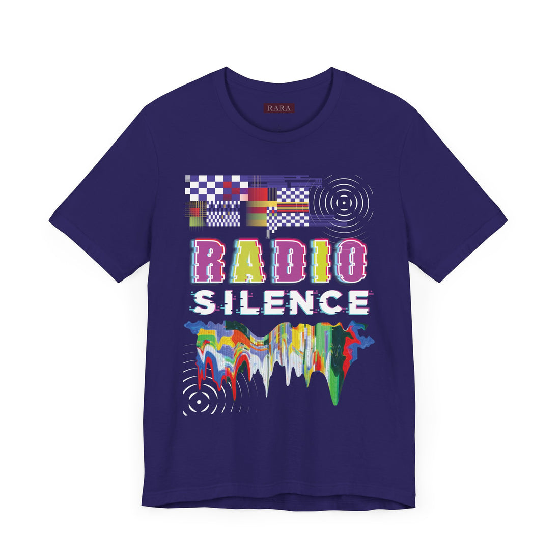 Radio Silence Typography Unisex Jersey Tee