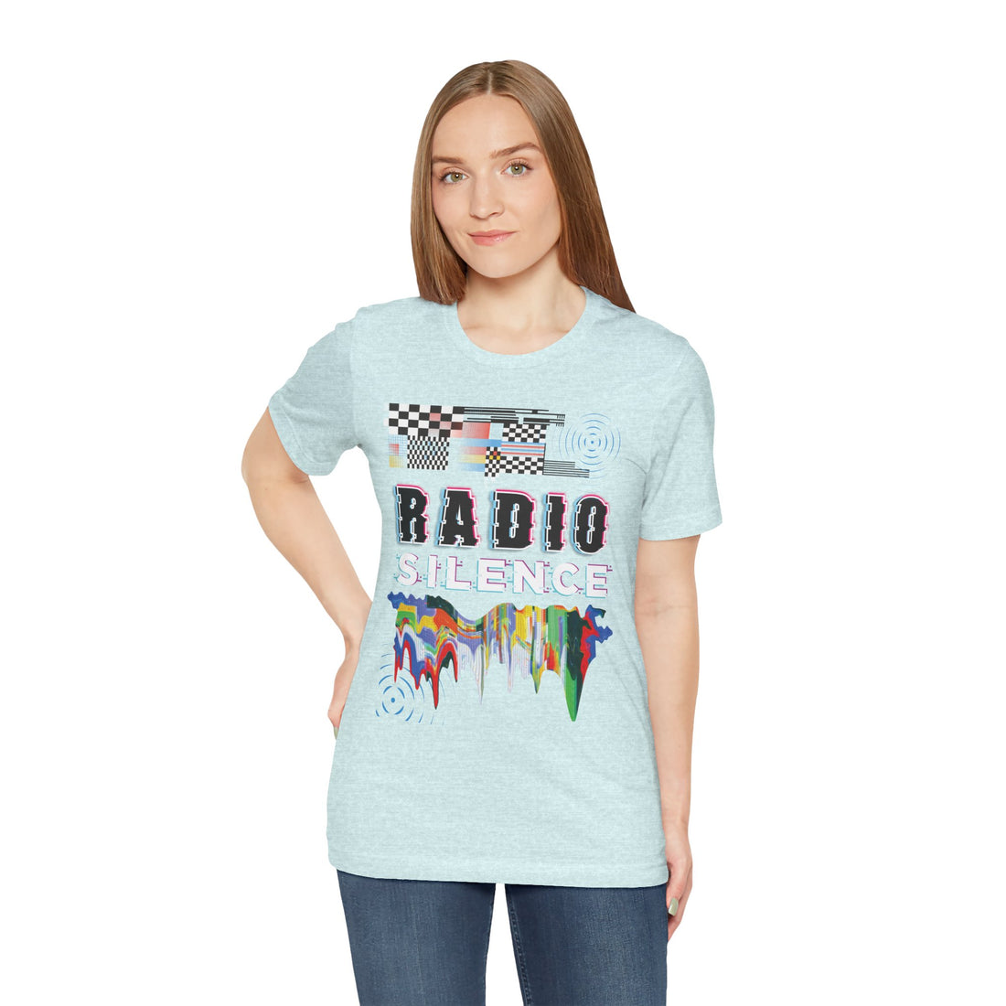 Radio Silence Typography Unisex Jersey Tee