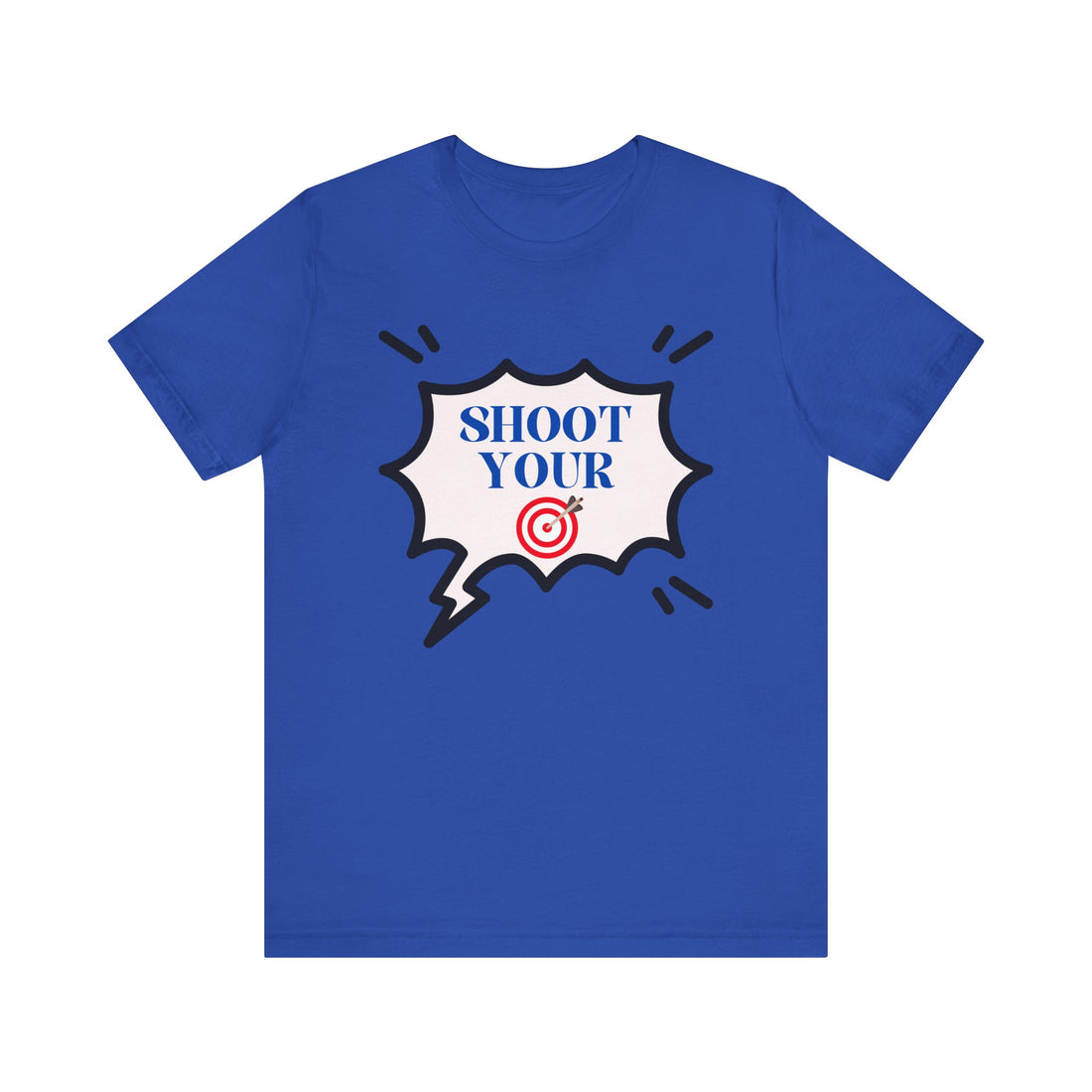Unisex Statement Typography Jersey Tee