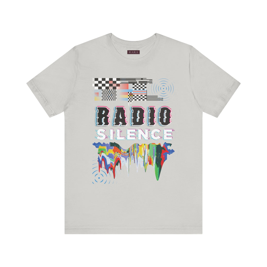 Radio Silence Typography Unisex Jersey Tee