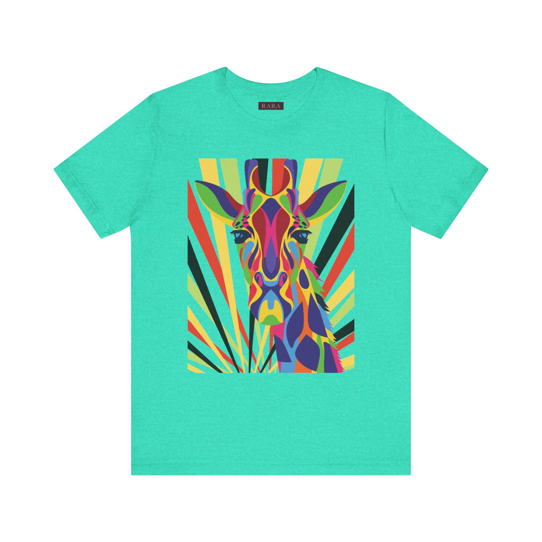 Giraffe Motif Unisex Jersey Tee