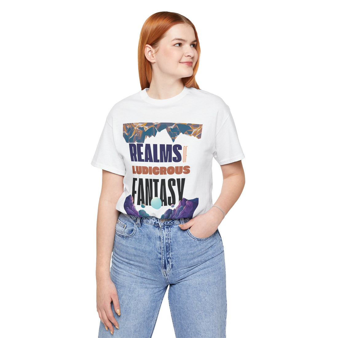 Fantasy Typography Unisex Jersey Tee