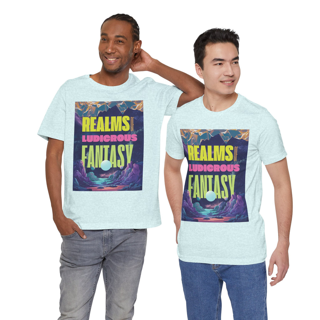 Fantasy Typography Unisex Jersey Tee