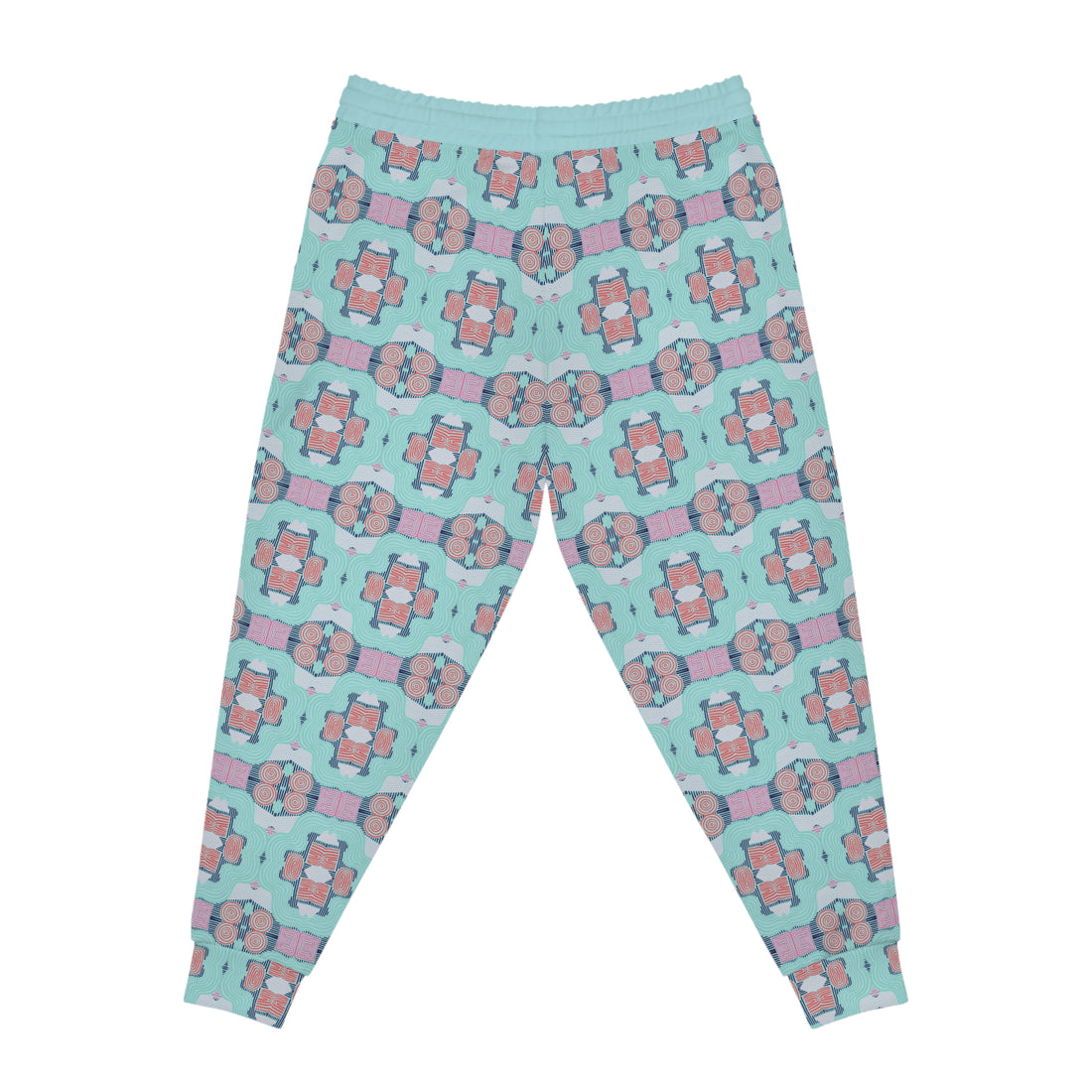 Icy Geometric Print Unisex Joggers