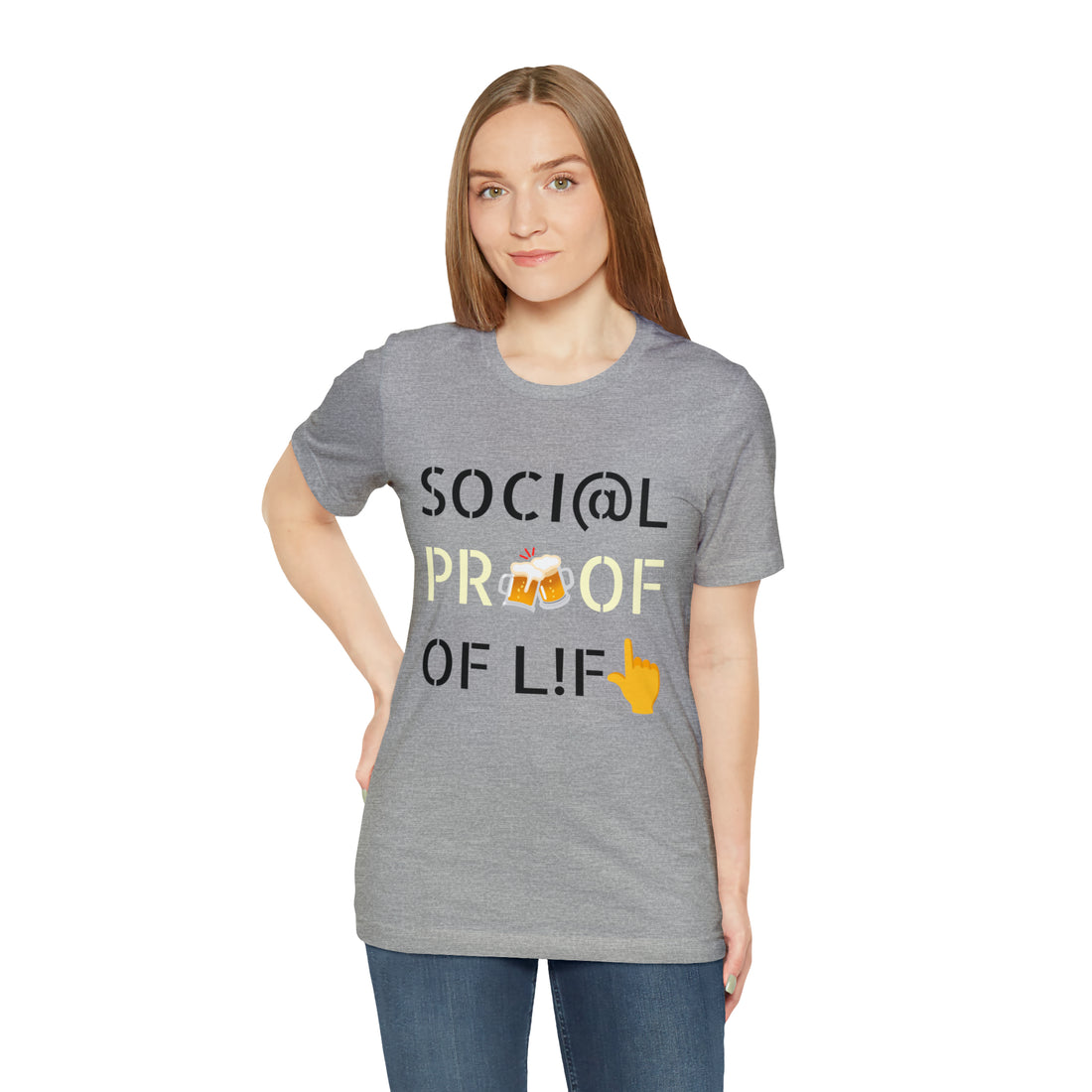 Unisex Social Proof Jersey Tee