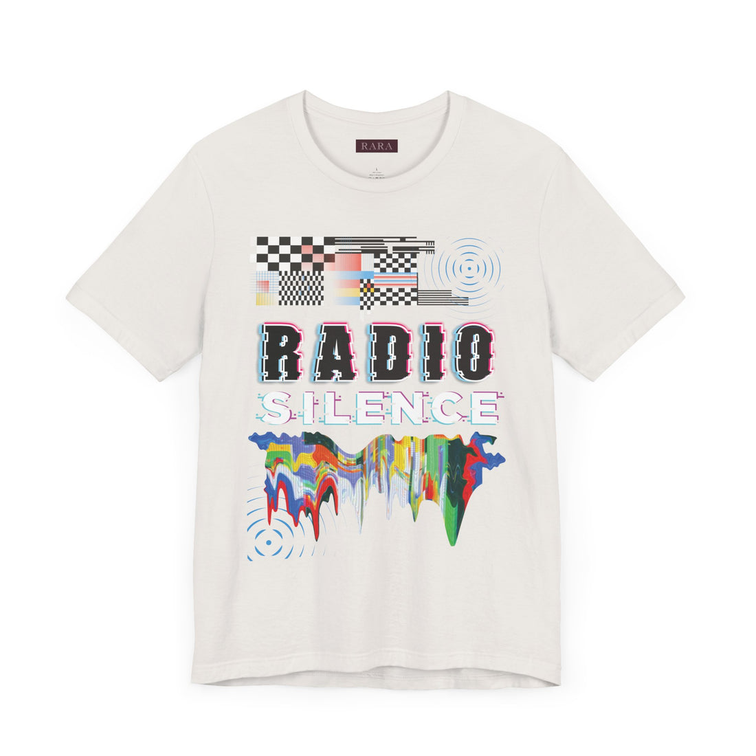 Radio Silence Typography Unisex Jersey Tee