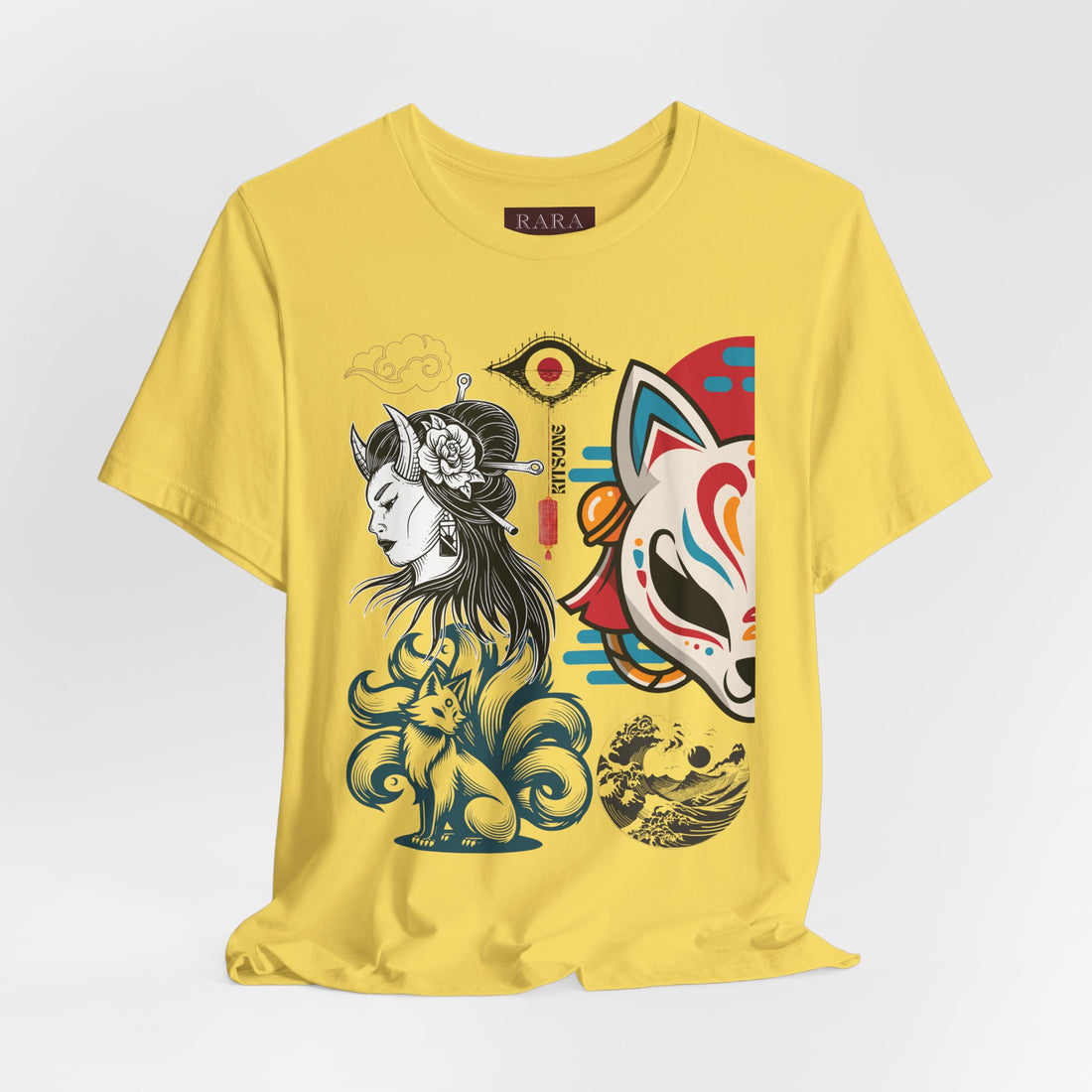 Japanese Kitsune Unisex Jersey Tee