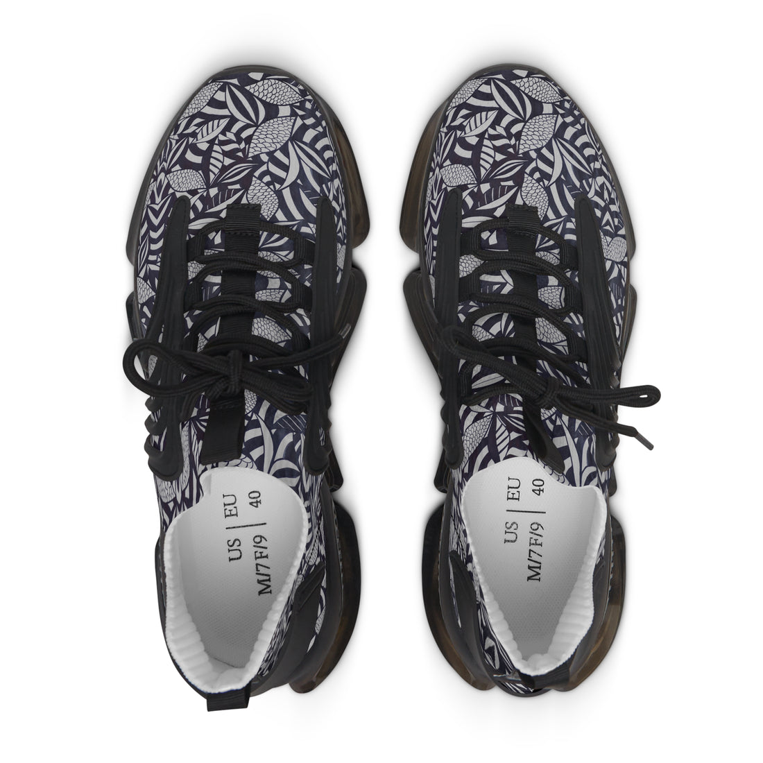 Slate Tropical Minimalist OTT Women's Mesh Knit Sneakers