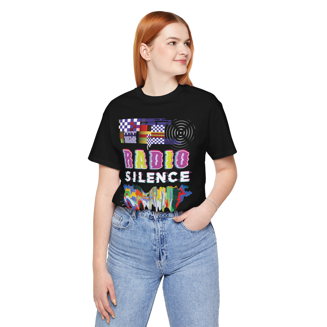 Radio Silence Typography Unisex Jersey Tee