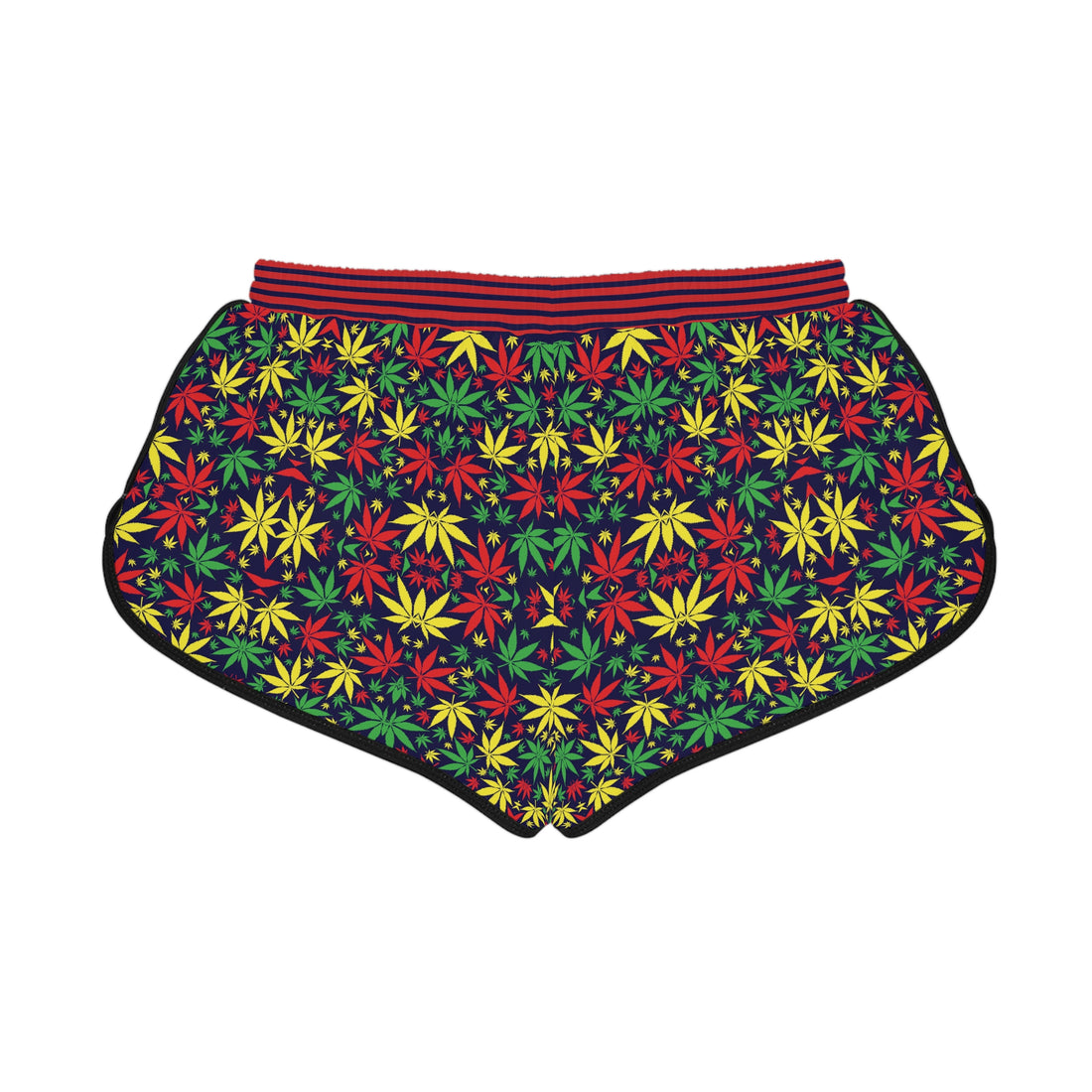 Ink Tropical Rasta Toned Relaxed Gym Shorts
