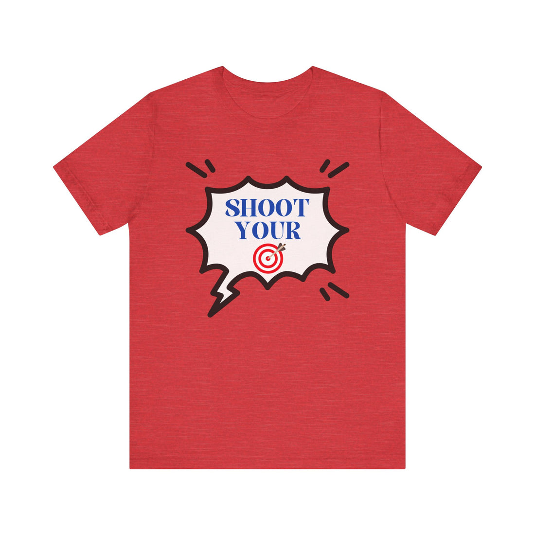 Unisex Statement Typography Jersey Tee
