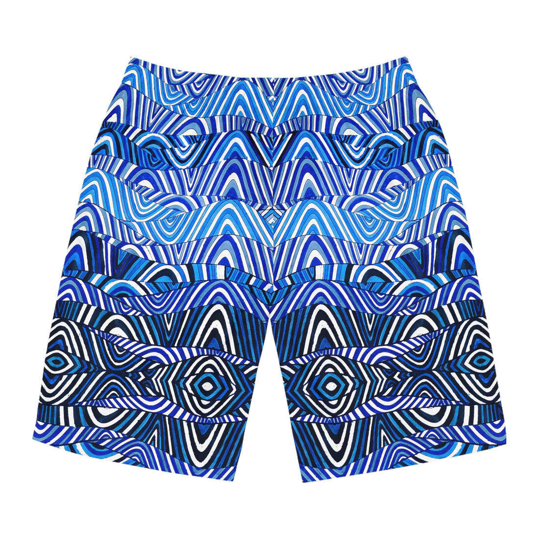 Sonic Print Men's Board Shorts (AOP)