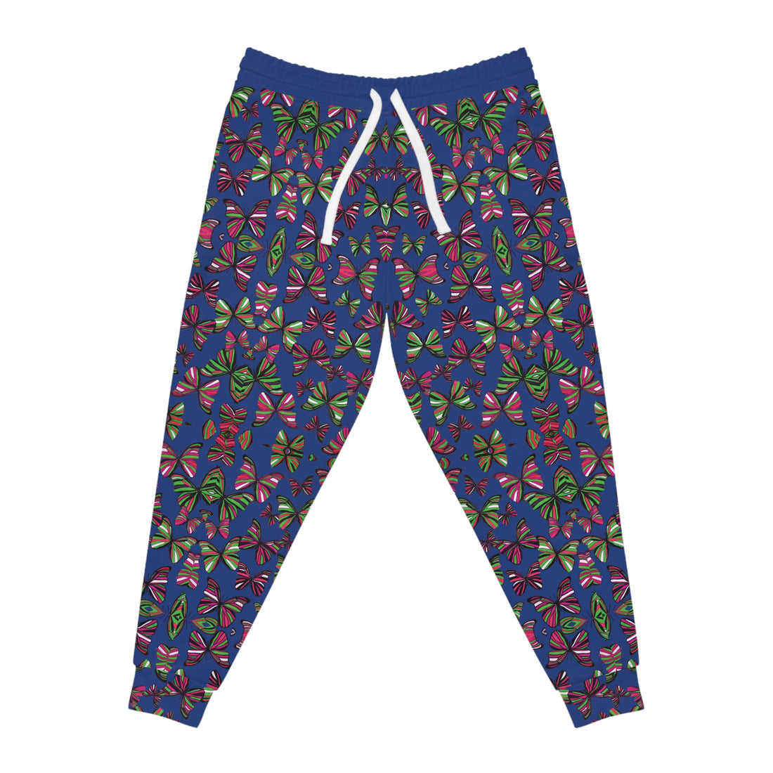 Blue Butterflies Kaleidoscope AOP Joggers