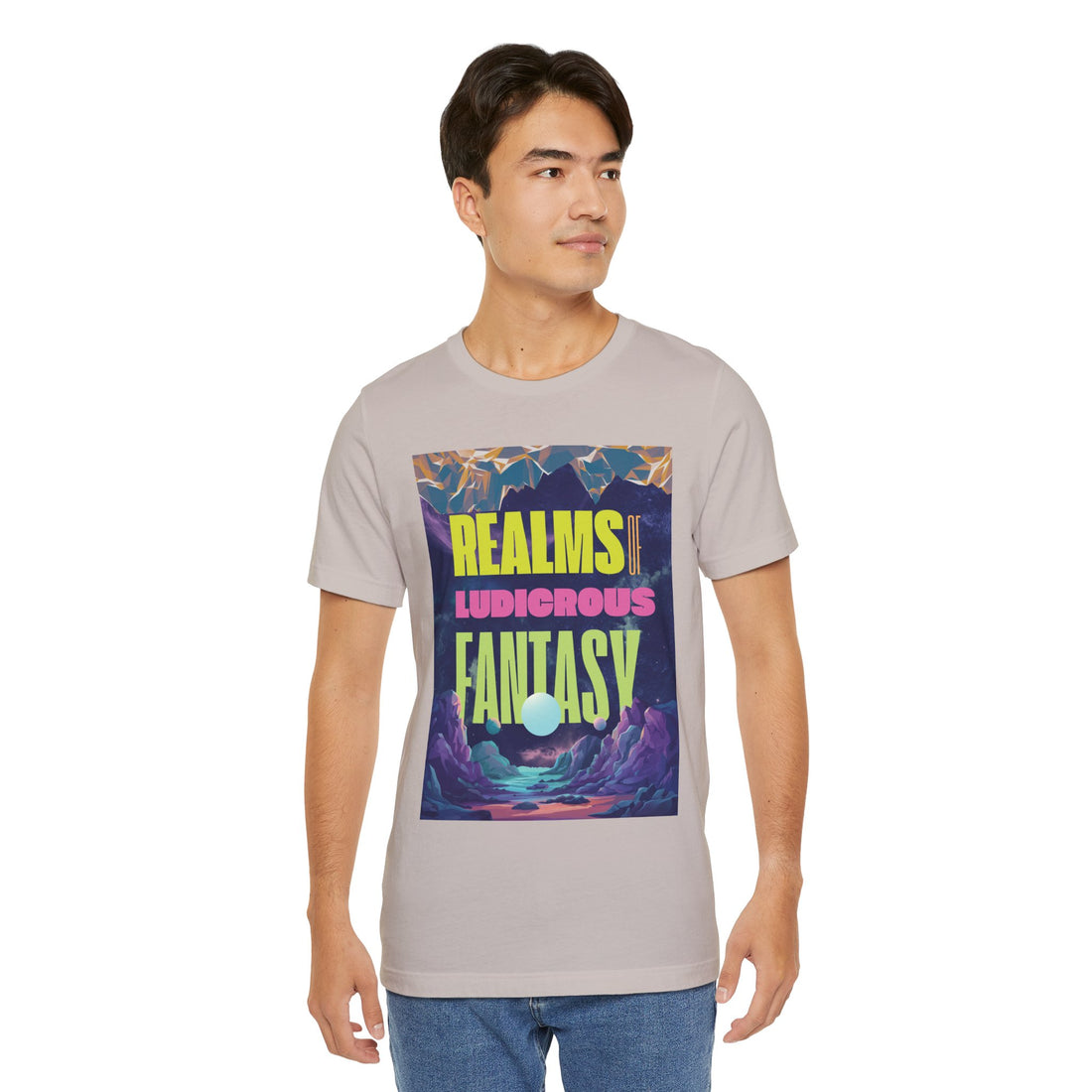 Fantasy Typography Unisex Jersey Tee