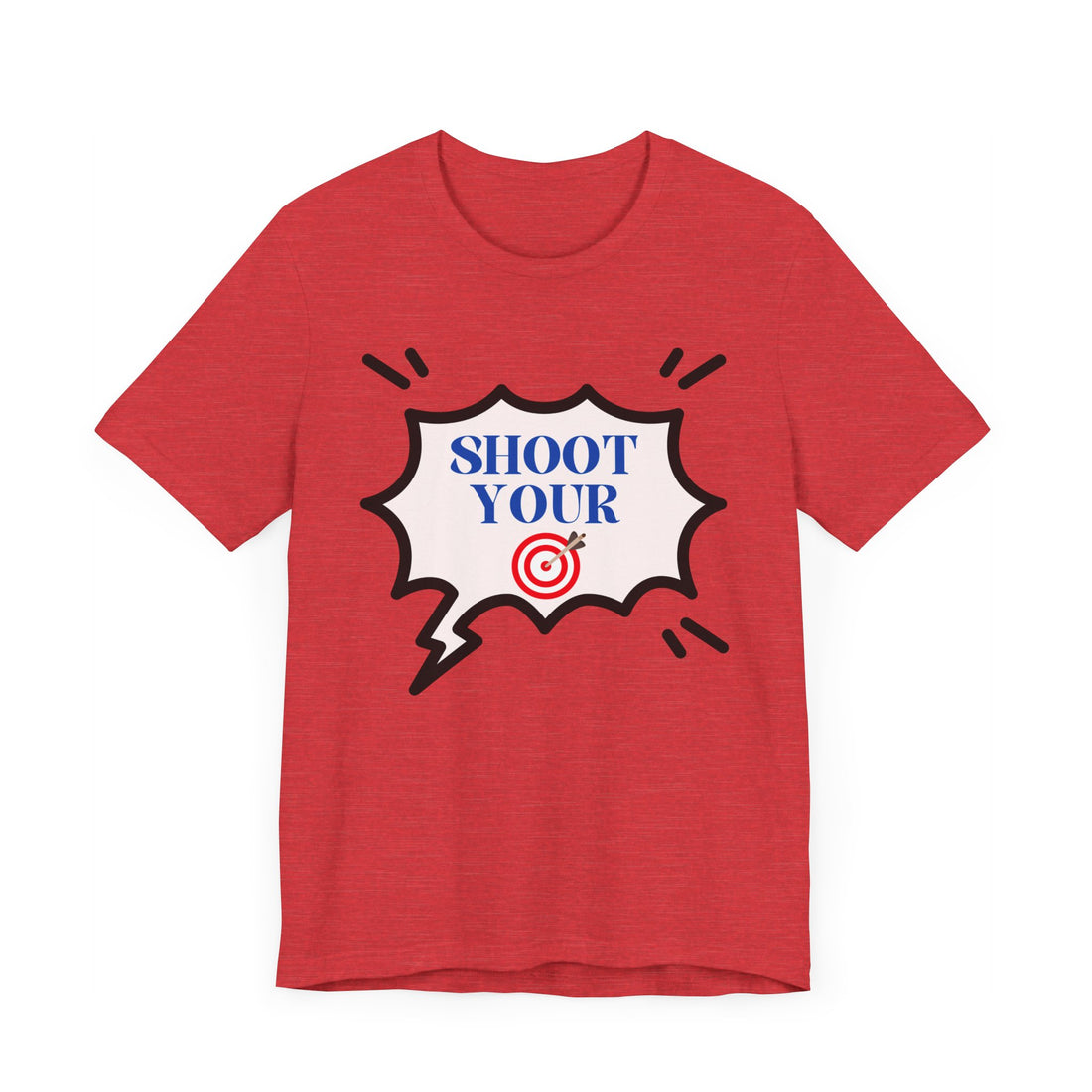 Unisex Statement Typography Jersey Tee