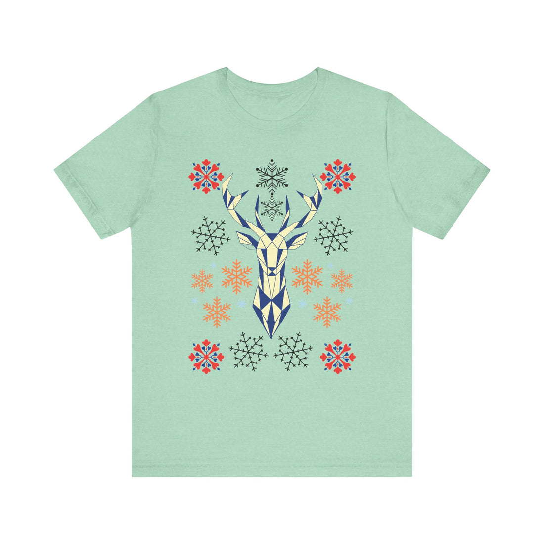 Stag Print Unisex Jersey Tee