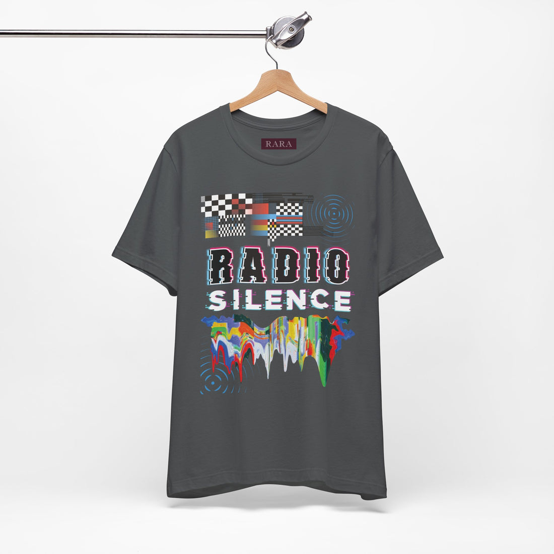 Radio Silence Typography Unisex Jersey Tee