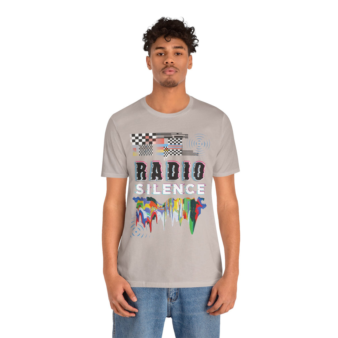 Radio Silence Typography Unisex Jersey Tee