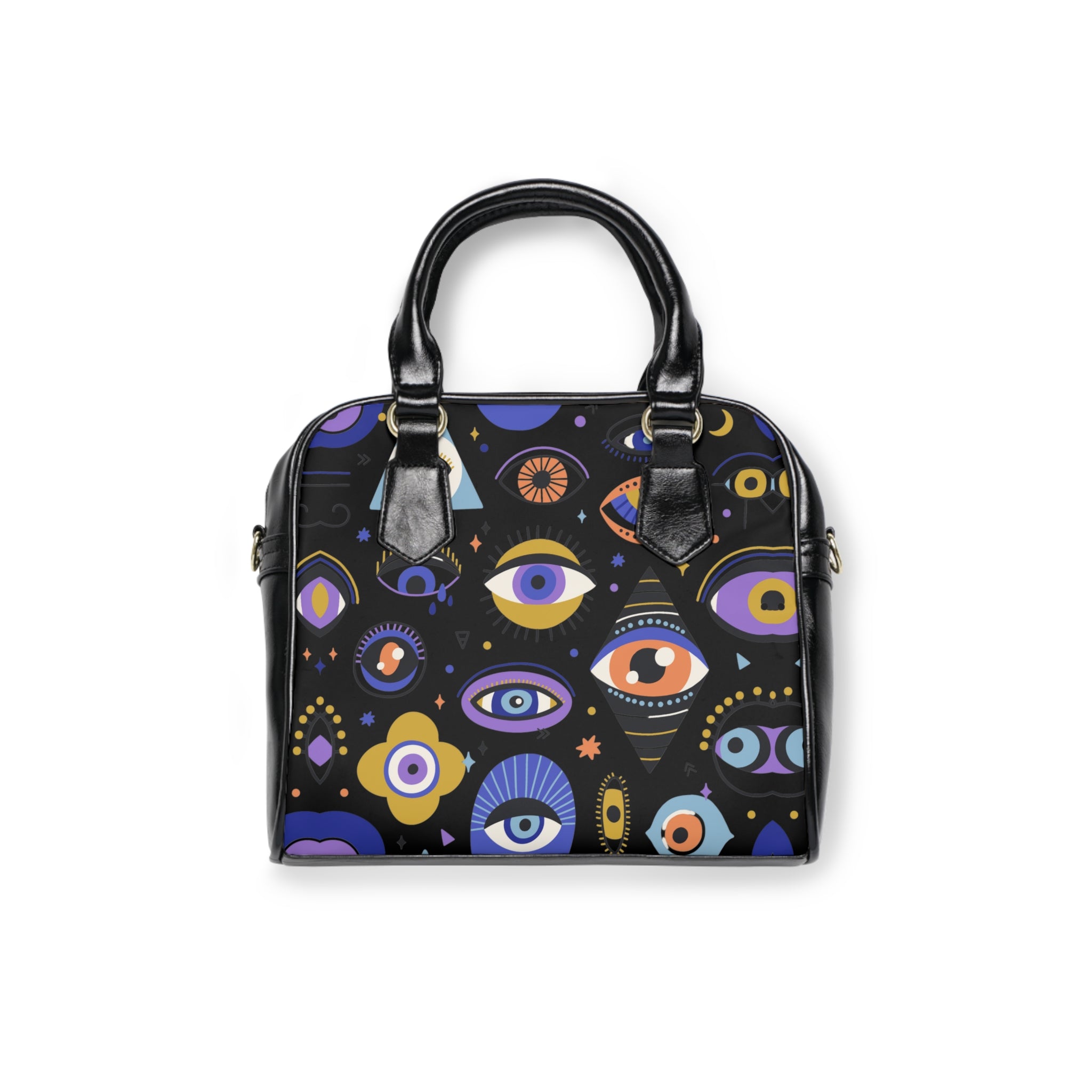 ⑭ visyay paranoia :) purse BAG Black Glossy Pebble Yahaira – LUAR