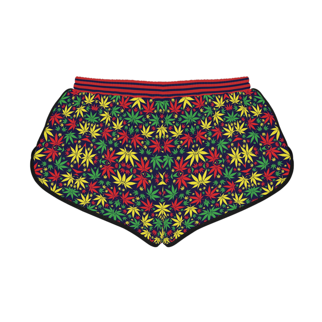 Ink Tropical Rasta Toned Relaxed Gym Shorts