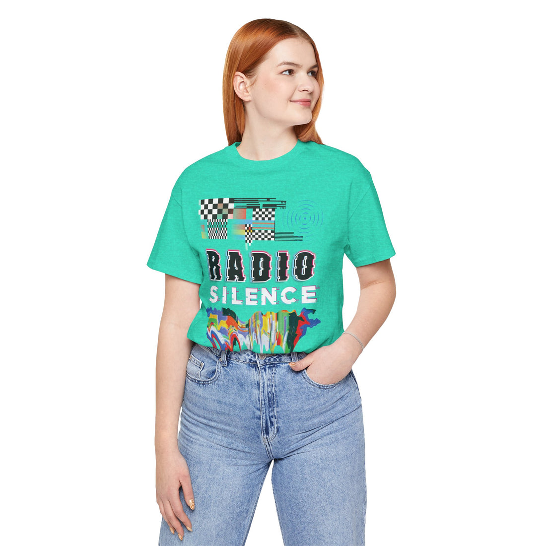 Radio Silence Typography Unisex Jersey Tee