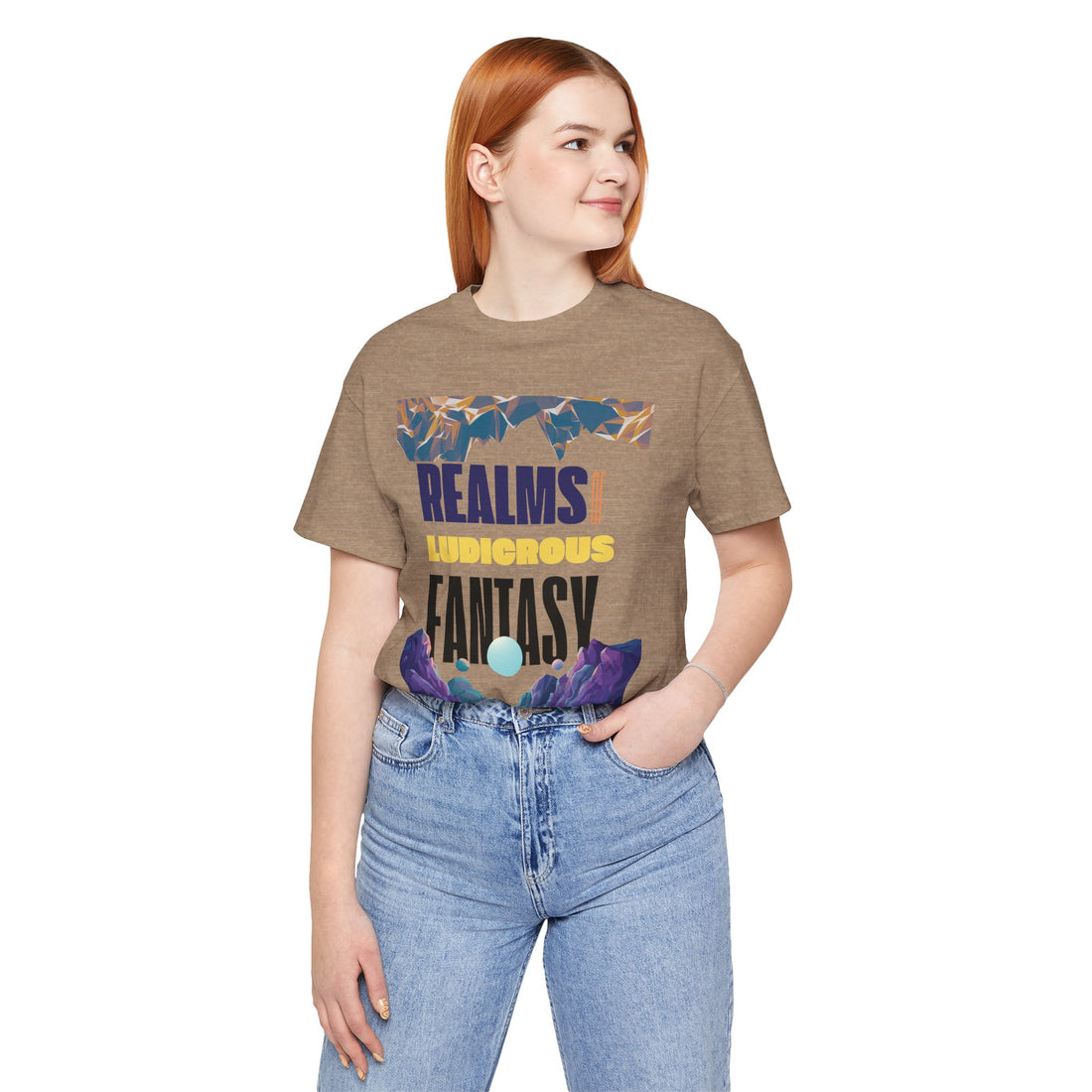 Fantasy Typography Unisex Jersey Tee