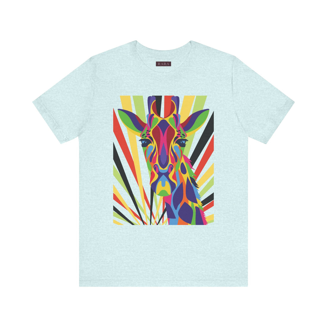 Giraffe Motif Unisex Jersey Tee