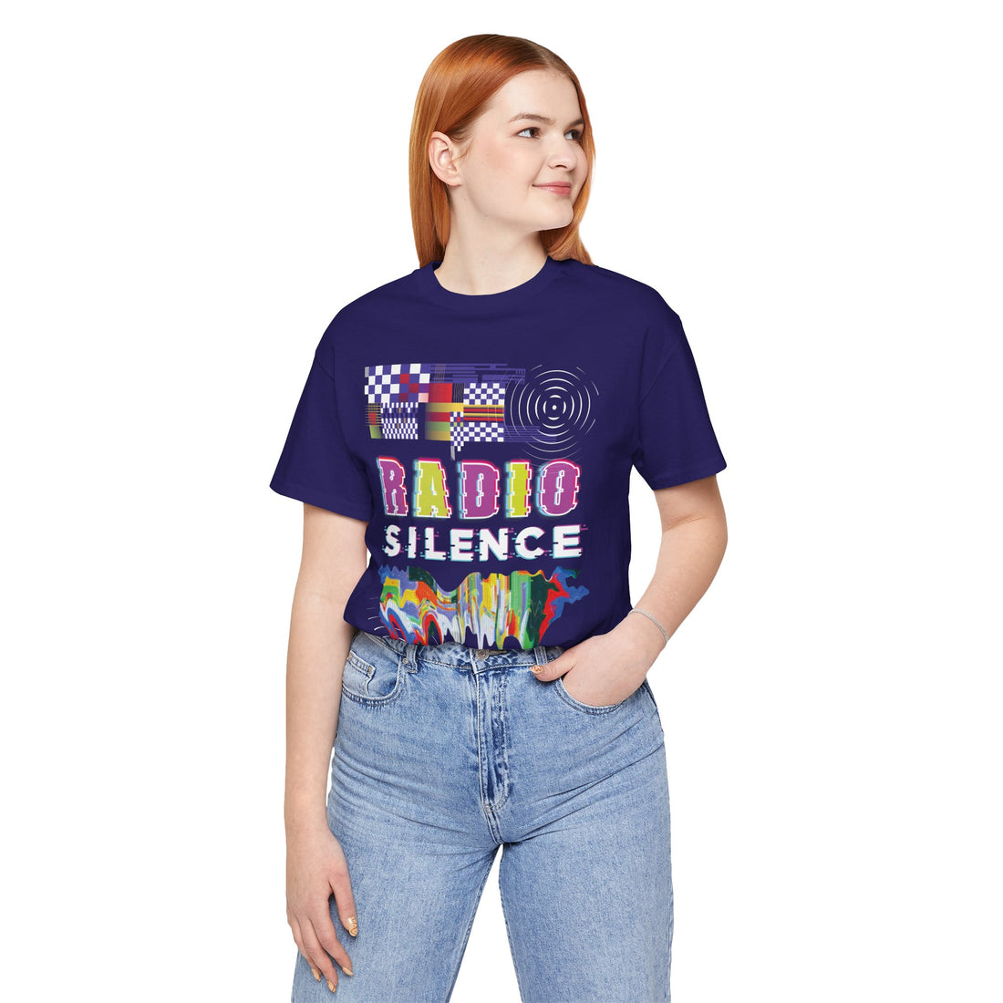 Radio Silence Typography Unisex Jersey Tee