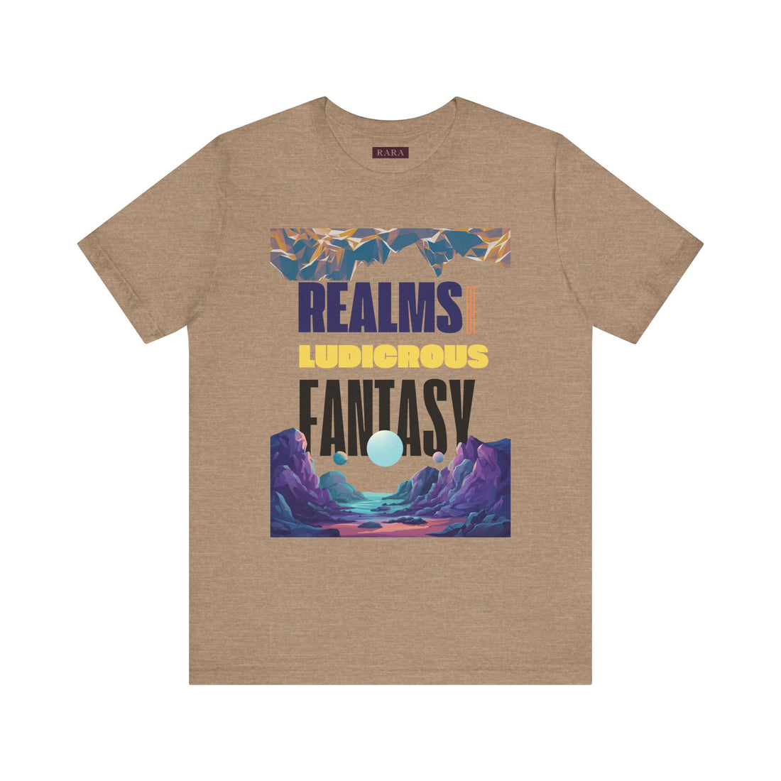 Fantasy Typography Unisex Jersey Tee