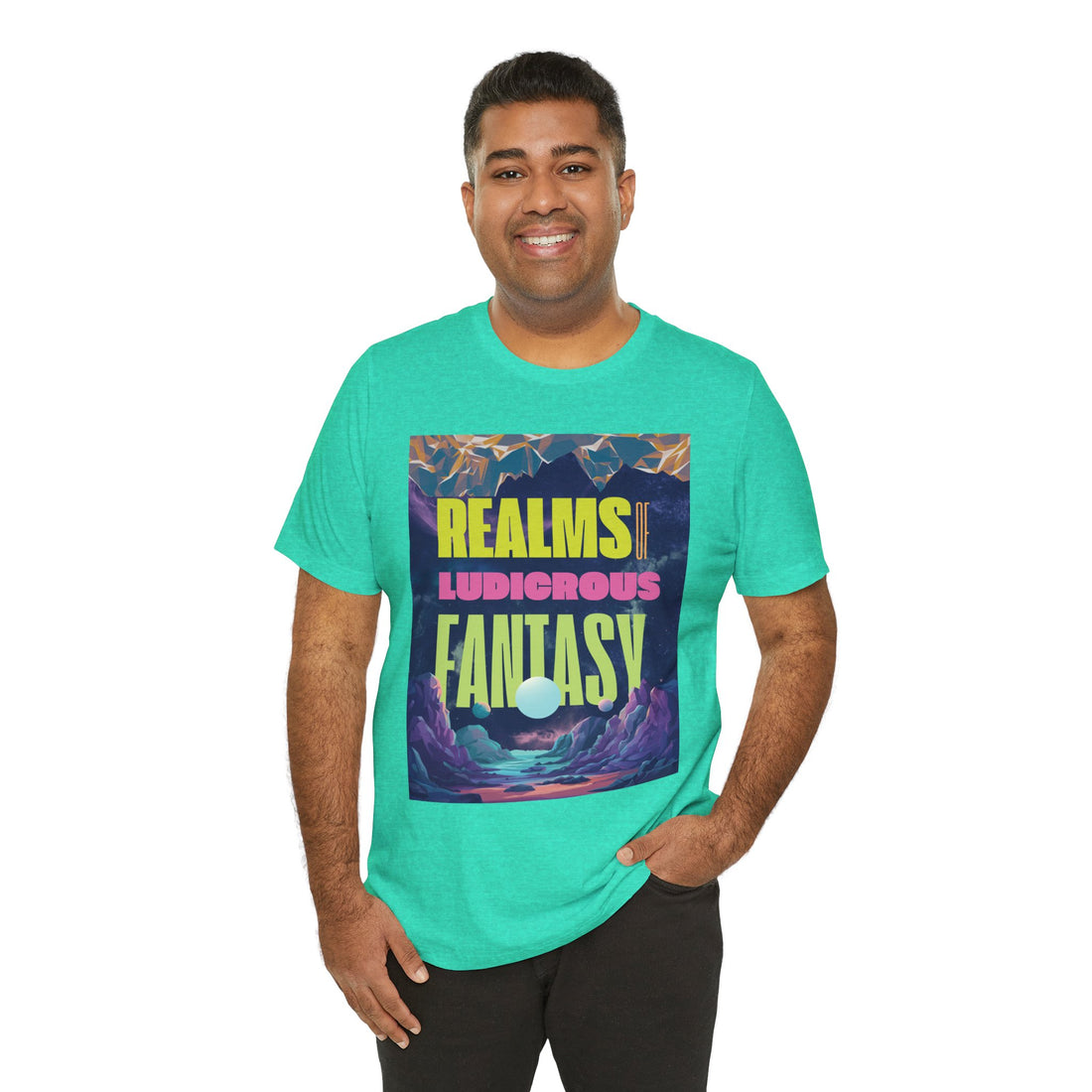 Fantasy Typography Unisex Jersey Tee