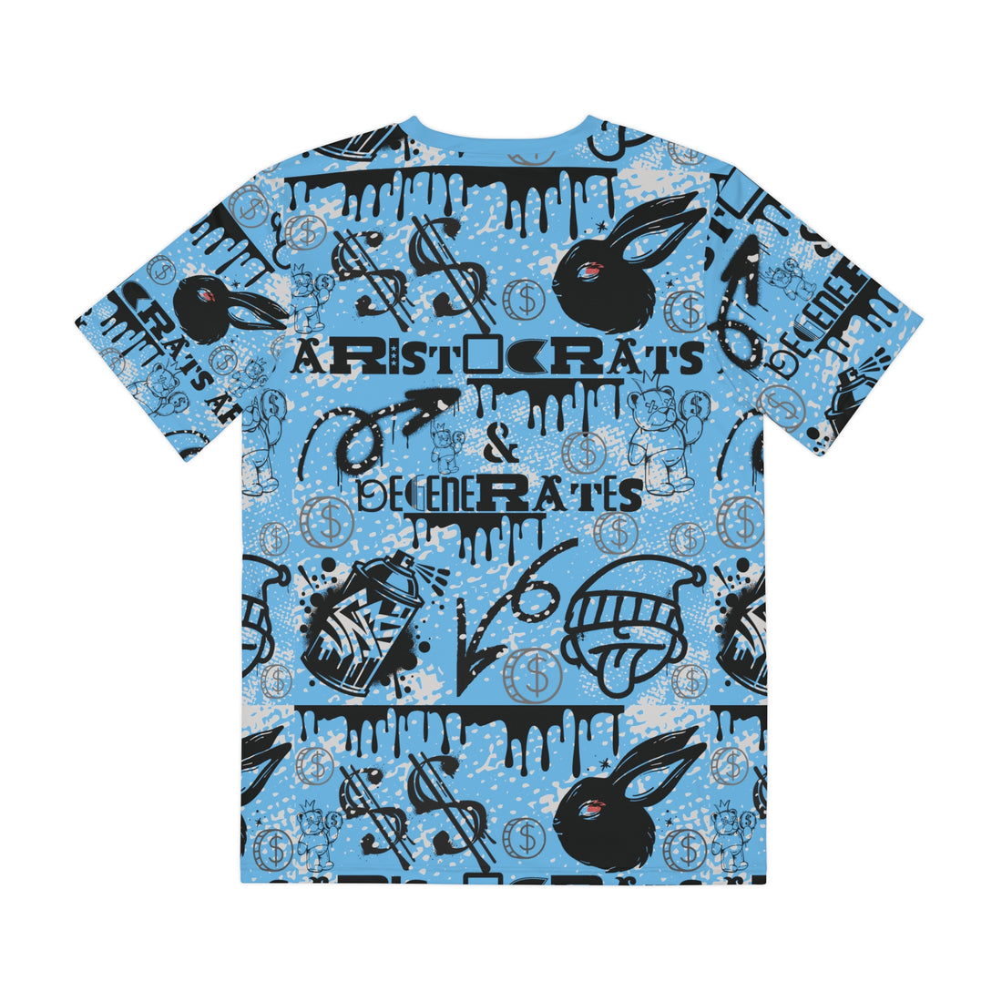 Sky Graphic Polar Men's Polyester Tee (AOP)