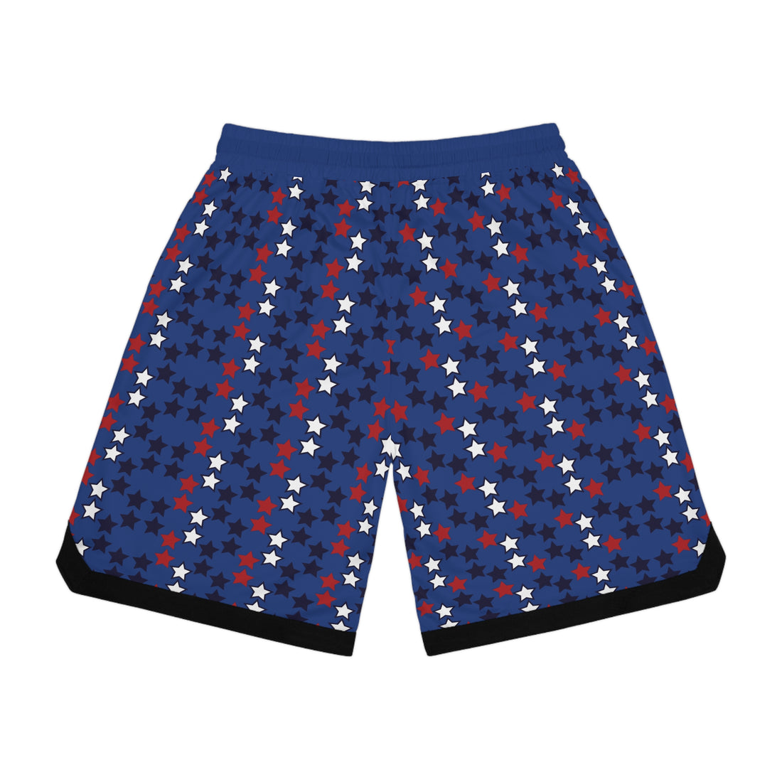 Blue Stardom Basketball Rib Shorts (AOP)