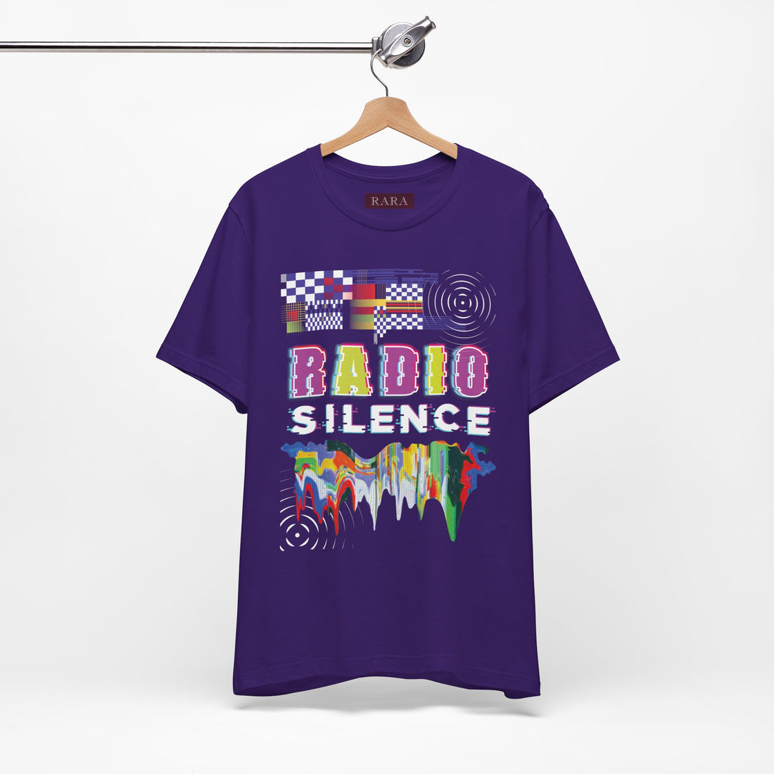 Radio Silence Typography Unisex Jersey Tee