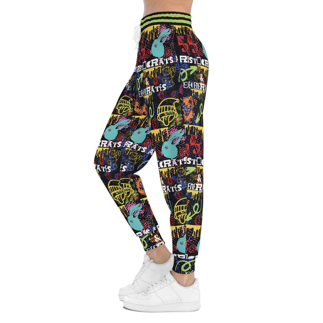 Black Polar Graphic Unisex Joggers